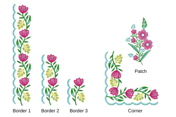 Border Set with Patch