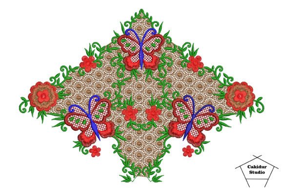 Butterflies Floral Kite
