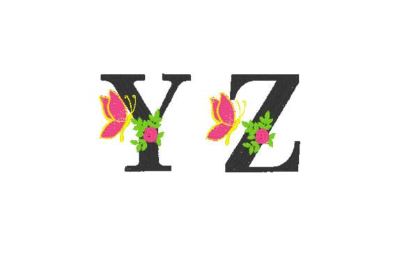 Floral Alphabet: A Seasonal Embroidery Staple