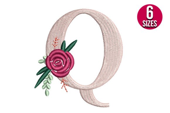 Floral Alphabet Q Letter Review