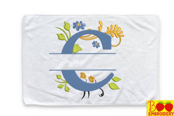 Floral Letter C: A Delicate, Meaningful Monogram for Handmade Gifts