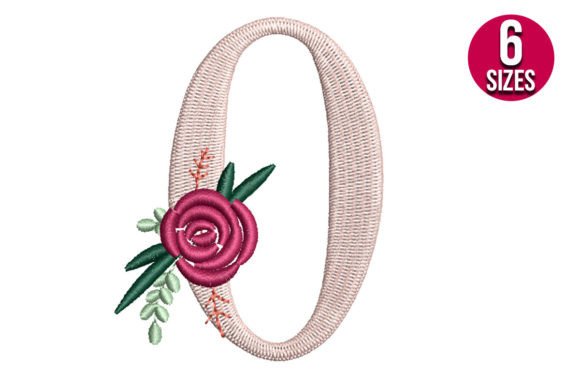 Floral Number 0: A Seasonal Embroidery Staple for Holiday Gifting